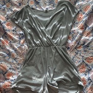 grey romper